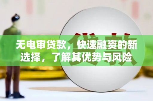 新埔无电审贷款，快速融资的新选择，了解其优势与风险