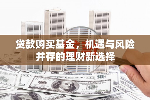 新埔贷款购买基金，机遇与风险并存的理财新选择
