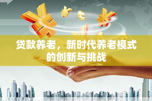 新埔贷款养老，新时代养老模式的创新与挑战