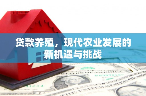 新埔贷款养殖，现代农业发展的新机遇与挑战