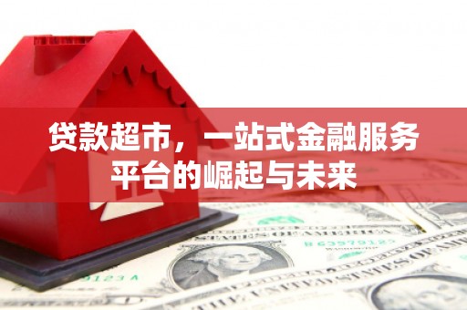 新埔贷款超市，一站式金融服务平台的崛起与未来