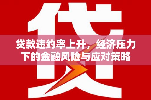 新埔贷款违约率上升，经济压力下的金融风险与应对策略
