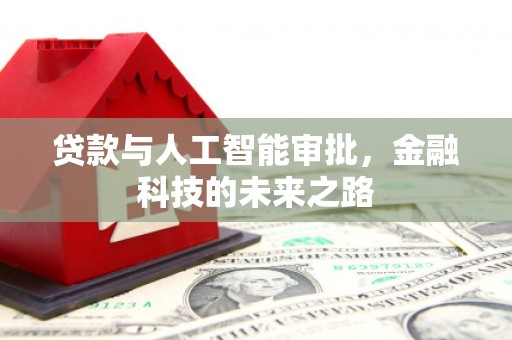 新埔贷款与人工智能审批，金融科技的未来之路