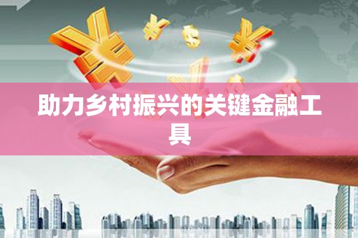 新埔助力乡村振兴的关键金融工具
