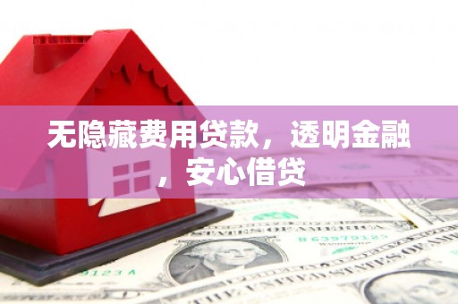 新埔无隐藏费用贷款，透明金融，安心借贷