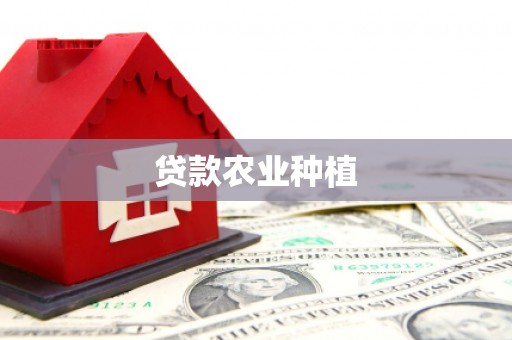 新埔贷款农业种植