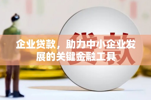 新埔企业贷款，助力中小企业发展的关键金融工具