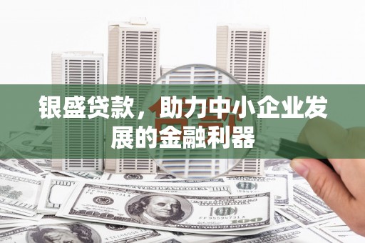 新埔银盛贷款，助力中小企业发展的金融利器