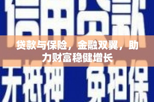 新埔贷款与保险，金融双翼，助力财富稳健增长