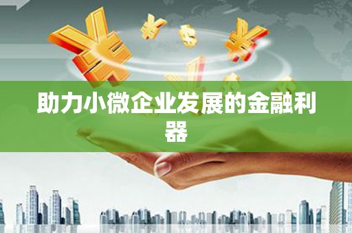 新埔助力小微企业发展的金融利器
