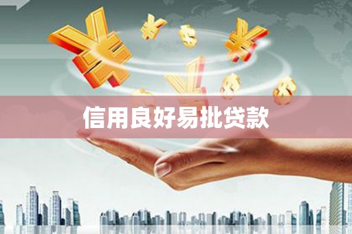 新埔信用良好易批贷款