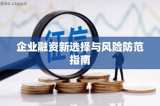 新埔企业融资新选择与风险防范指南