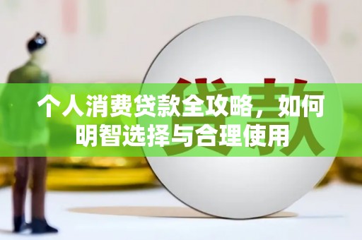 新埔个人消费贷款全攻略，如何明智选择与合理使用