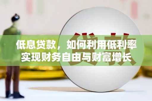 新埔低息贷款，如何利用低利率实现财务自由与财富增长