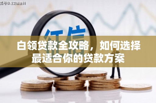 新埔白领贷款全攻略，如何选择最适合你的贷款方案
